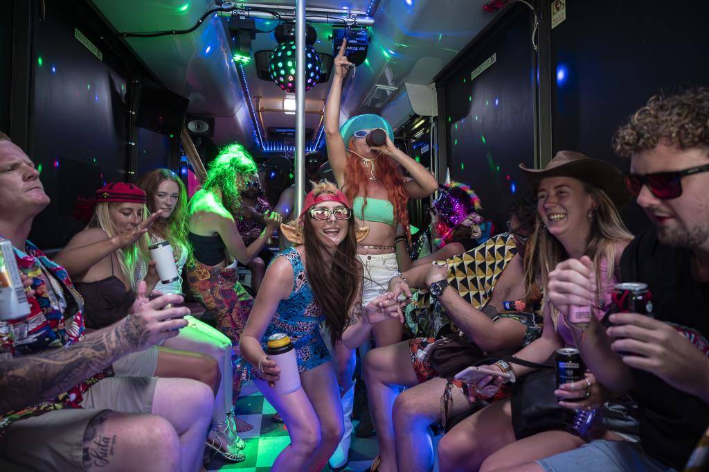 Airlie Party Bus internal